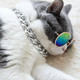 Plastic Cat Neck Chain Fashion Cuban Chain Collar