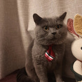 Cat Tie Collar with Bell