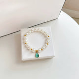 Ocean’s Lullaby - Sparkling Paw Pearl Pendant Necklace