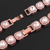 Bling Rhinestone Cat Collar Luxury Diamond Small Cats Chain Collars Shining