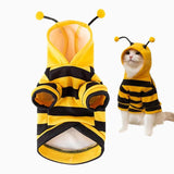 Cat Bee Costume Warm Clothes Halloween Hoodies