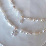 Ethereal Wave - Natural Pearl Necklace for Cats