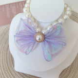 Solstice Gem - Cat Pearl Collar