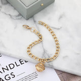 Golden Hollow Pendant Bell Cat Necklace Retro Classic Collar Jewelry