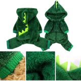 Cosplay Dinosaur Fleece Hoodies Sweater Cat Costume