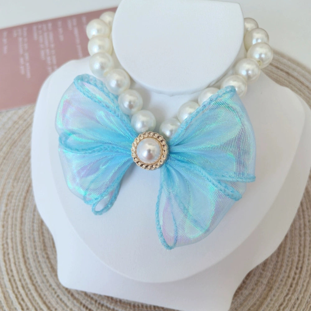 Solstice Gem - Cat Pearl Collar