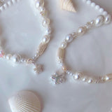 Ethereal Wave - Natural Pearl Necklace for Cats