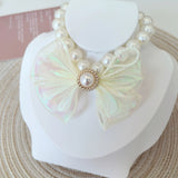 Solstice Gem - Cat Pearl Collar