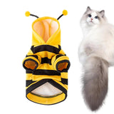 Cat Bee Costume Warm Clothes Halloween Hoodies