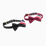 Cat Collar Neck Circle with Safety Buckle and Bow Tie