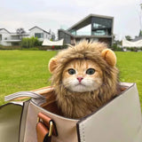 Cat Lion Mane Halloween Costume Cosplay Dress Hat